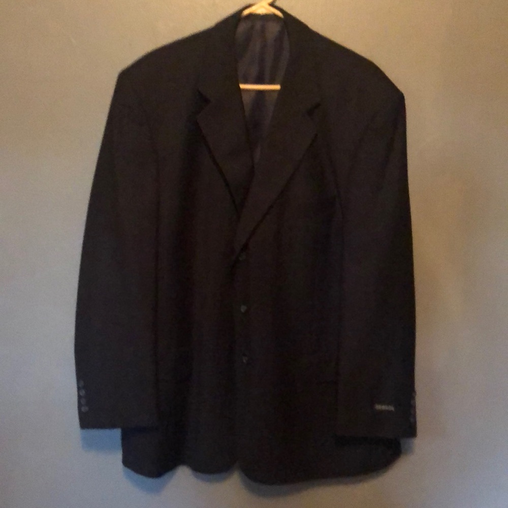 Black Sport  Coat size 48r nwot